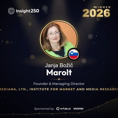 20261026 Esomar Insights250 2026 Janja Božič Marolt Slovenia